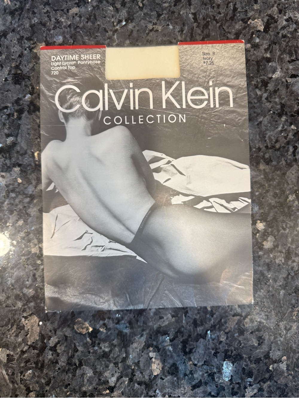 Vintage 90’s Calvin Klein Pantyhose Daytime Sheer Control Top 720 Size B